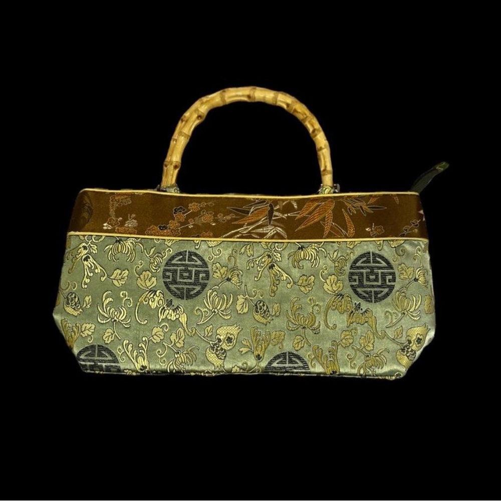 Asian printed handbag
